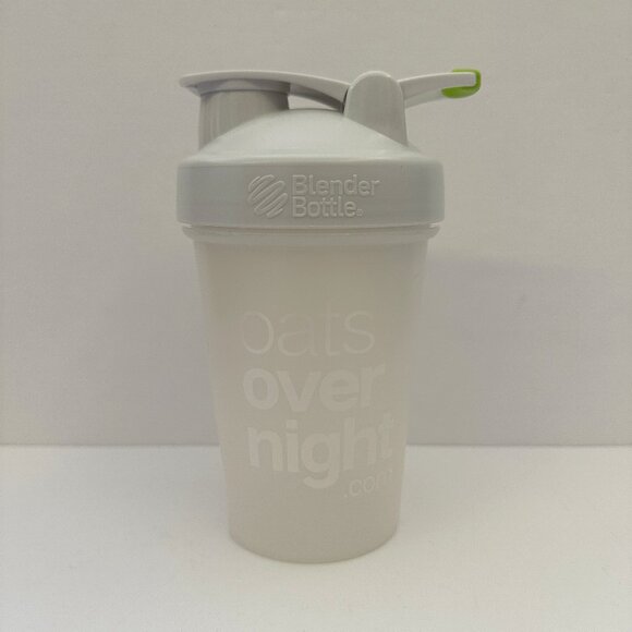 OATS OVERNIGHT Blender Bottle Cups Green Tab Shaker Oatmeal Classic Original - Picture 1 of 9
